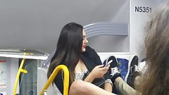 Il filme sous la jupe d&rsquo;une étudiante dans le métro